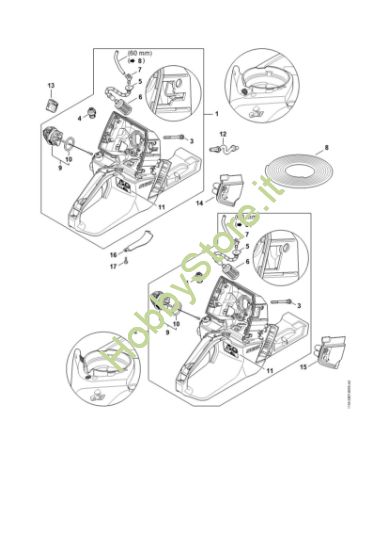 Picture of Corpo serbatoio MS 651-R