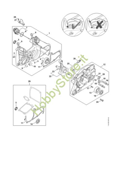 Picture of Carter albero a gomito MS 661 C-M W