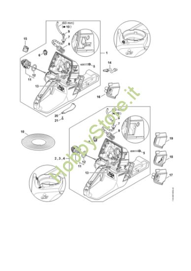 Picture of Corpo serbatoio MS 661 C-M W