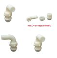 Raccordo curvo in Nylon filetto 1" 1/2 (diam. 40 mm)