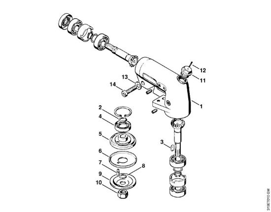 Riduttore Decespugliatori (FS) FS 150 della marca STIHL