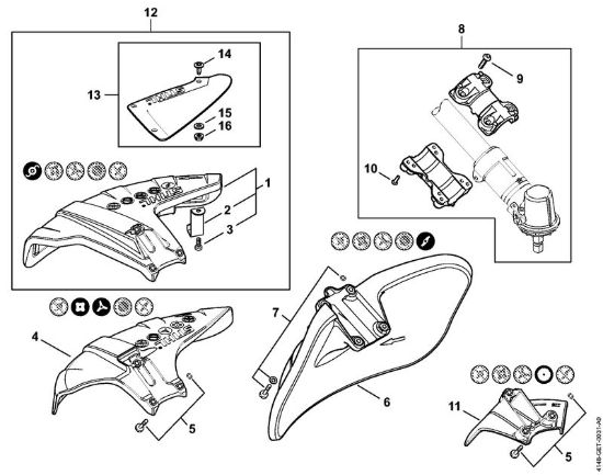 Riparo Decespugliatori (FS) FS 560 C-EM della marca STIHL