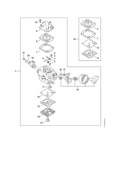 Picture of Carburatore FS 561 C-EM