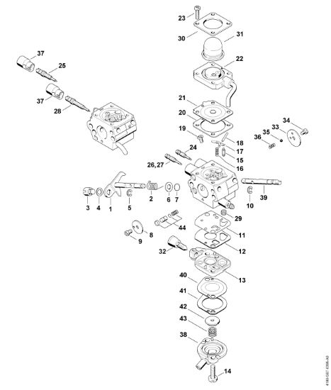 Picture of Carburatore C1Q-S173, C1Q-S130, C1Q-S175, C1Q-S132 FS 130