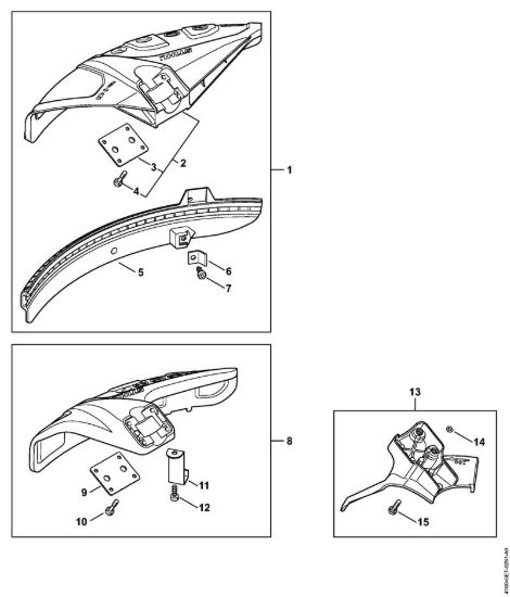 Riparo Decespugliatrici (FS) FS 131 della marca STIHL