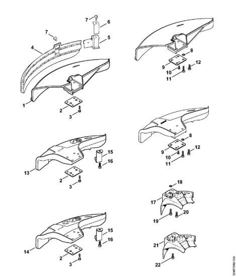 Riparo Decespugliatrici (FS) FS 220 K della marca STIHL