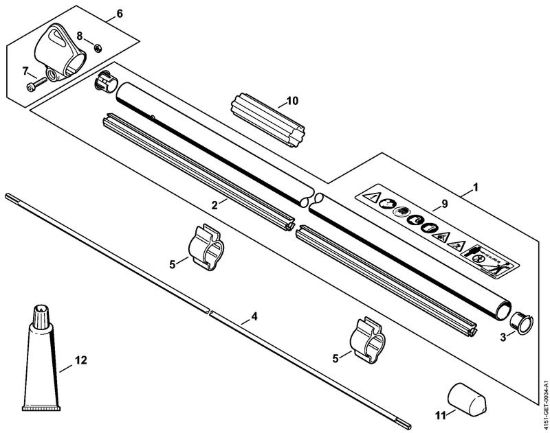 Stelo Decespugliatrici (FS) FS 235 R della marca STIHL