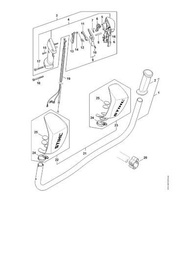 Picture of Impugnatura a manubrio FS 240 FS 240