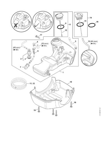 Picture of Serbatoio carburante FS 240 C-E