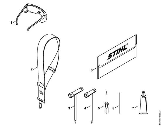 Attrezzi, accessorio a richiesta Decespugliatrici (FS) FS 45-DZ della marca STIHL