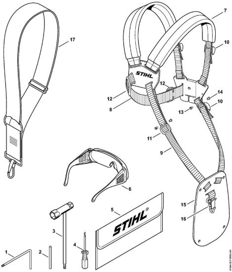 Attrezzi, accessorio a richiesta Decespugliatrici (FS) FS 56 RC-E della marca STIHL