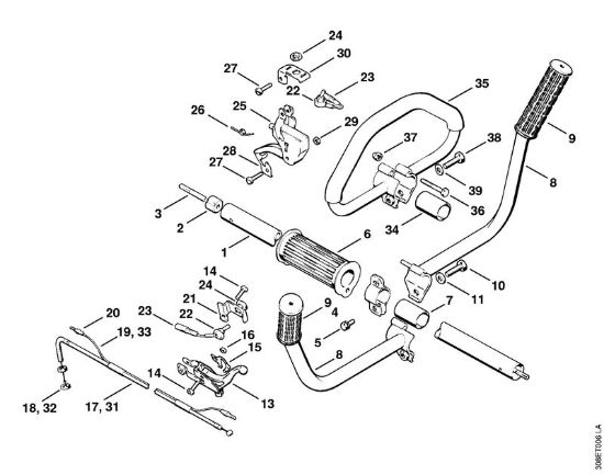 Stelo Decespugliatrici (FS) FS 65 AVRE della marca STIHL