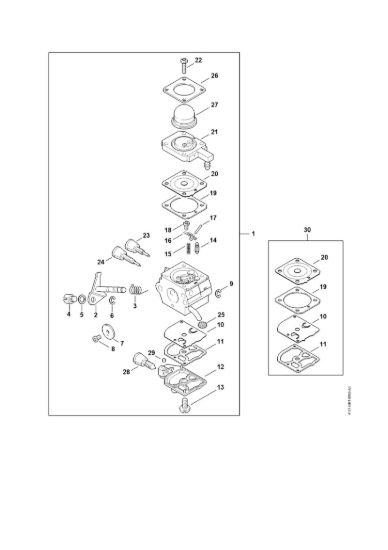 Picture of Carburatore 4137/36 FS 80 R