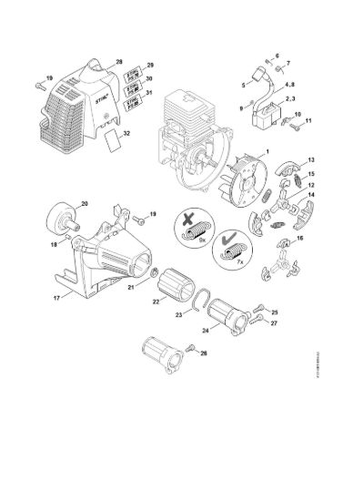 Picture of Impianto di accesione, Frizione FS 85 T