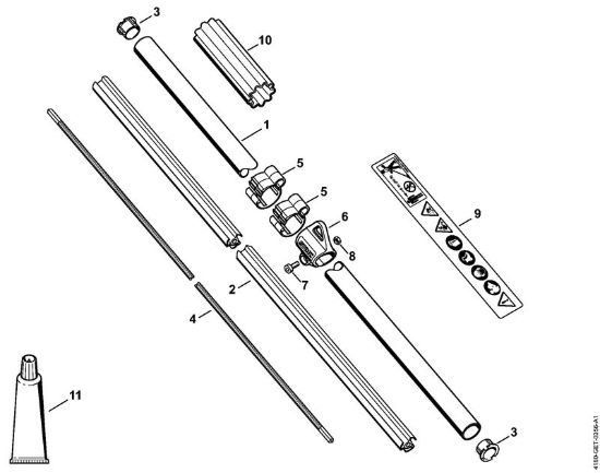 Stelo Decespugliatrici (FS) FS 87 della marca STIHL