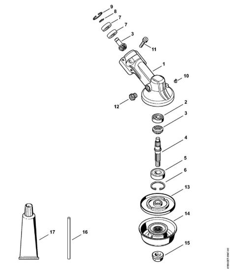 Riduttore Decespugliatrici (FS) FS 89 R della marca STIHL