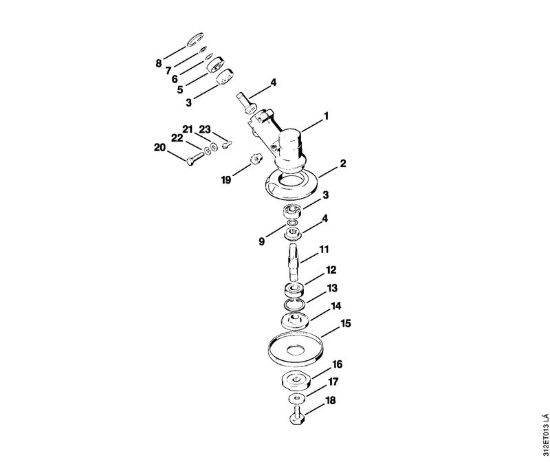Riduttore Decespugliatrici (FS) FS 90 della marca STIHL