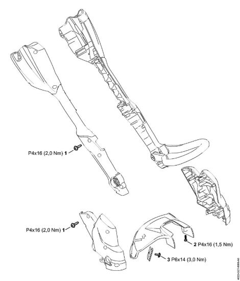 Coppie di serraggio Decespugliatrici a batteria (FSA) FSA 56 della marca STIHL
