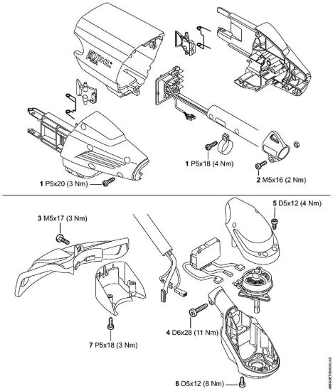 Coppie di serraggio Decespugliatrici a batteria (FSA) FSA 90 R della marca STIHL