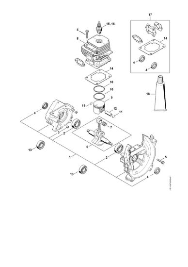 Picture of Carter albero a gomito, cilindro FR 230