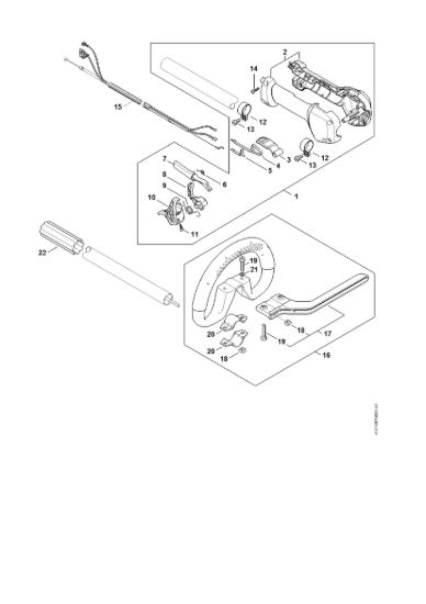 Picture of Impugnatura di comando FR 410 C-E