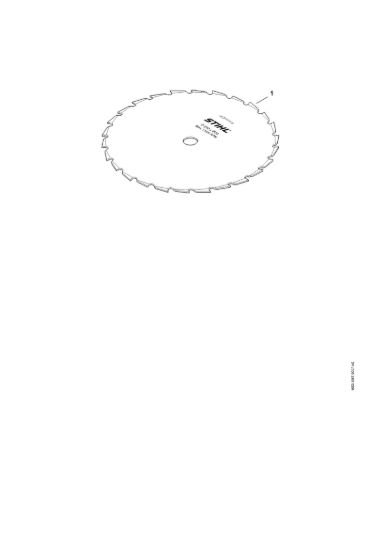 Picture of Sega circolare 250-26, dente a scalpello Sega circolare MZ 250-26