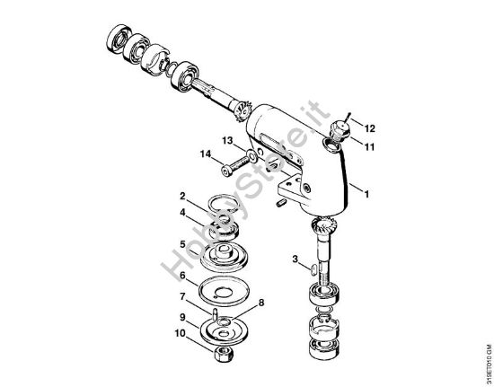 Riduttore Decespugliatori (FS) FS 150 della marca STIHL