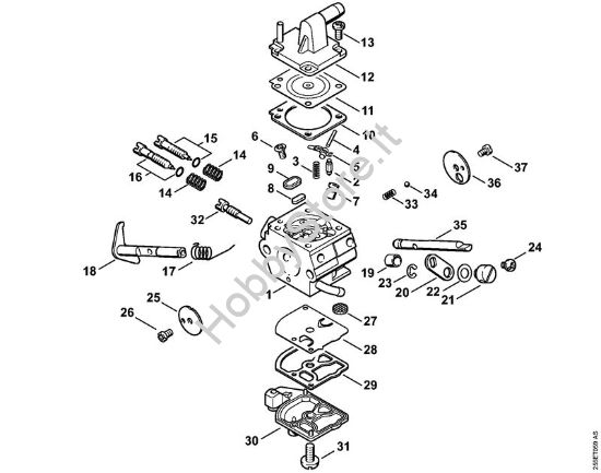 Carburatore C1Q-S35 Decespugliatori (FS) FS 300 della marca STIHL