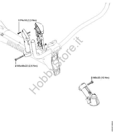 Coppie di serraggio Decespugliatori (FS) FS 311 della marca STIHL