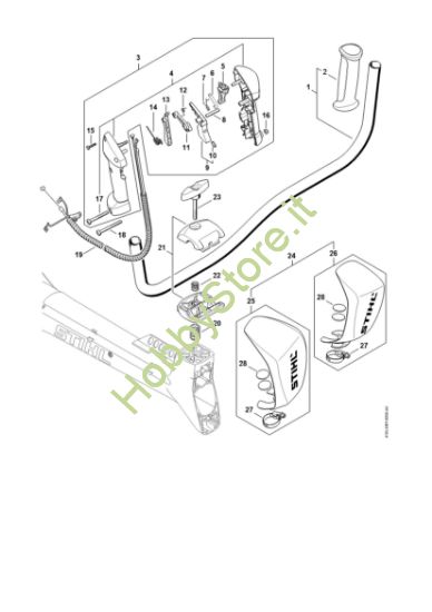 Picture of Impugnatura a manubrio FS 311