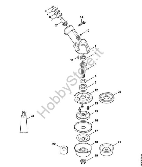 Riduttore Decespugliatori (FS) FS 311 della marca STIHL