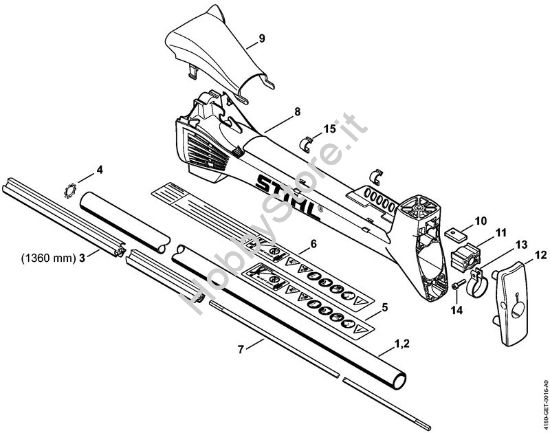 Stelo Decespugliatori (FS) FS 311 della marca STIHL