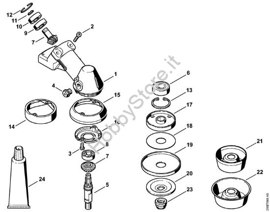 Riduttore Decespugliatori (FS) FS 350 della marca STIHL