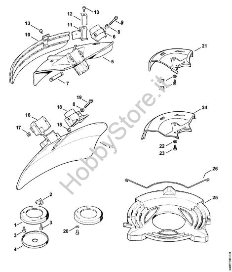 Riparo Decespugliatori (FS) FS 360 della marca STIHL