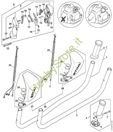 Picture of Impugnatura a manubrio FS 360 C-EM