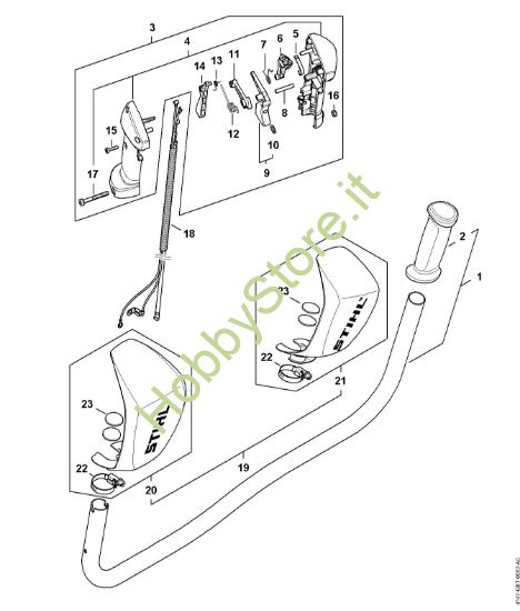 Picture of Impugnatura a manubrio FS 361 C-EM