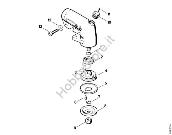 Riduttore Decespugliatori (FS) FS 410 (4110) della marca STIHL