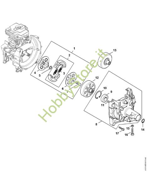 Picture of Frizione, scatola frizione FS 410 C-E K