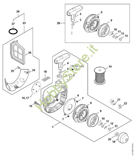 Picture of Dispositivo di avviamento Ergostart FS 410 C-E L