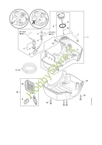 Picture of Serbatoio carburante FS 410 C-EM K