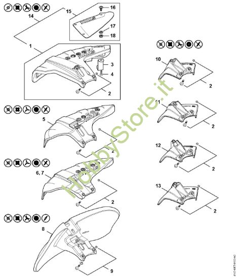 Picture of Riparo FS 410 C, FS 410-K FS 410-K (4147)