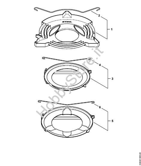 Riparo per trasporto Decespugliatori (FS) FS 490 C-EM L della marca STIHL