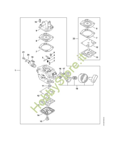 Picture of Carburatore FS 511 C-EM