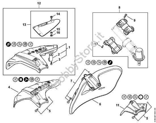 Riparo Decespugliatori (FS) FS 560 C-EM della marca STIHL