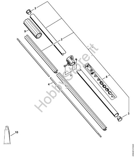 Stelo FS 100 R Decespugliatrici (FS) FS 100 R della marca STIHL