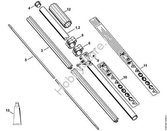 Stelo Decespugliatrici (FS) FS 130 della marca STIHL