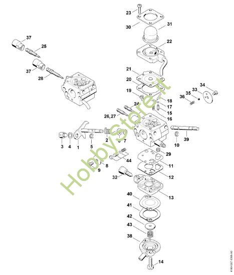 Picture of Carburatore C1Q-S173, C1Q-S130, C1Q-S175, C1Q-S132 FS 130 R
