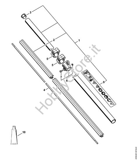 Stelo FS 131 Decespugliatrici (FS) FS 131 della marca STIHL