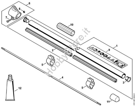 Stelo Decespugliatrici (FS) FS 235 R della marca STIHL