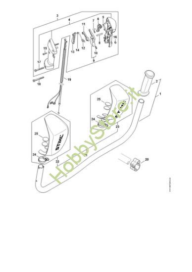 Picture of Impugnatura a manubrio FS 240 FS 240 C-E